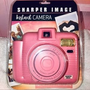 Pink Sharper Image Instant Camera NEW